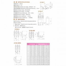 CONECTOR 2139 CH3.96 3P MOLEX GRANDE CURVO 3PIN
