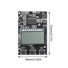 FM WALKIE TALKIE CIRCUIT BOARD 