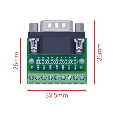 DB9 9 NEEDLE AND SEAT MALE