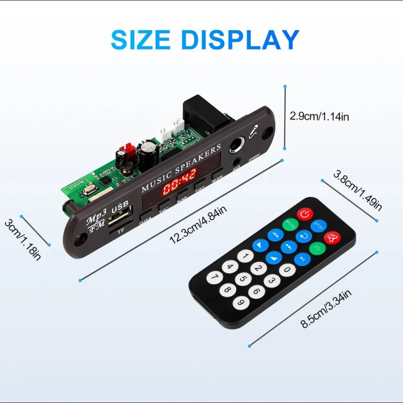 Modulo Audio Programmabile 2 Moduli Programmabili Per Registratori Di Suoni, Chip Di Registrazione Registratore Suono 16 Minuti