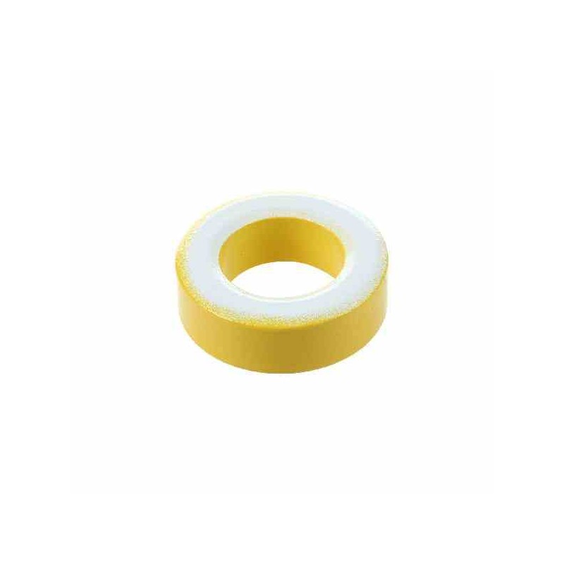 NÚCLEO TOROIDAL AMARILLO 3.6CM 100KHZ PARA INVERSOR SENO