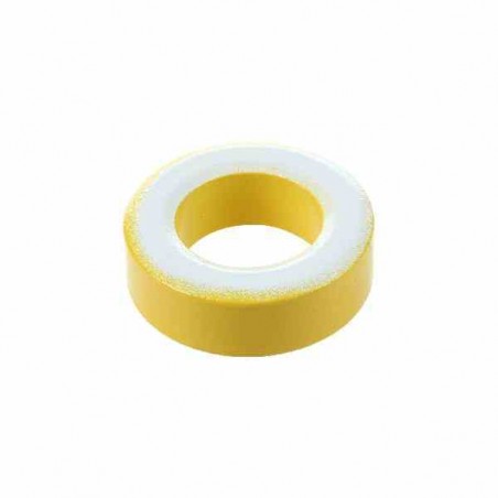 NÚCLEO TOROIDAL AMARILLO 3.6CM 100KHZ PARA INVERSOR SENO