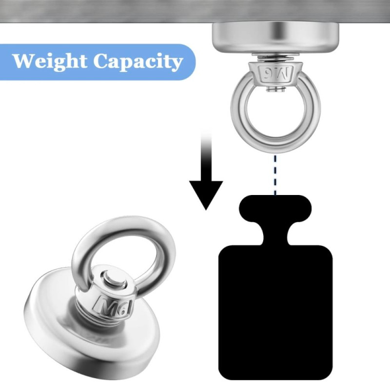 Magnete A Blocco Al Neodimio 1/2" X 1/2" X 1/8" Di Spessore In Vendita - Foto 12