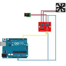 MOSFET IRF540 4CH