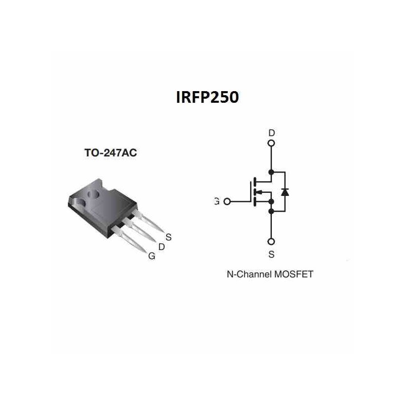 Irfp250 Mosfet 200v 30a Transistor Datasheet Pdf vrogue.co