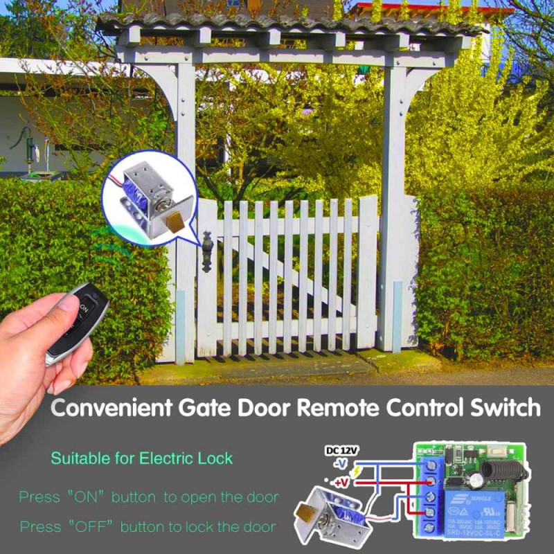 EMylo Smart Wireless RF Relay Switch DC 12V 2 Canali Telecomando 2 Pac - Foto 10