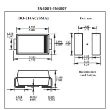 1N4001 SMD M1