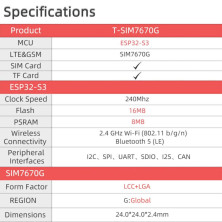 T-SIM7670G S3