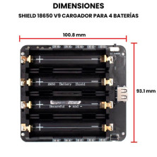 18650 BATTERY SHIELD V9