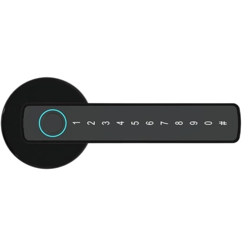 FINGERPRINT DOOR LOCK  M5 BLACK