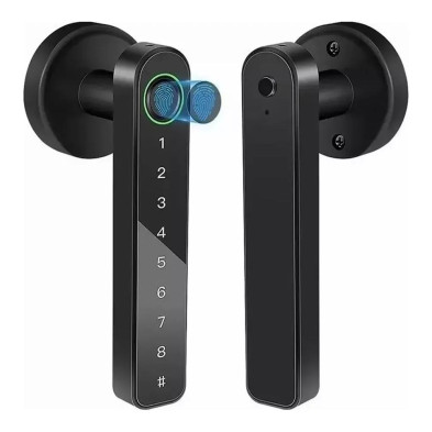 FINGERPRINT DOOR LOCK  M5 BLACK