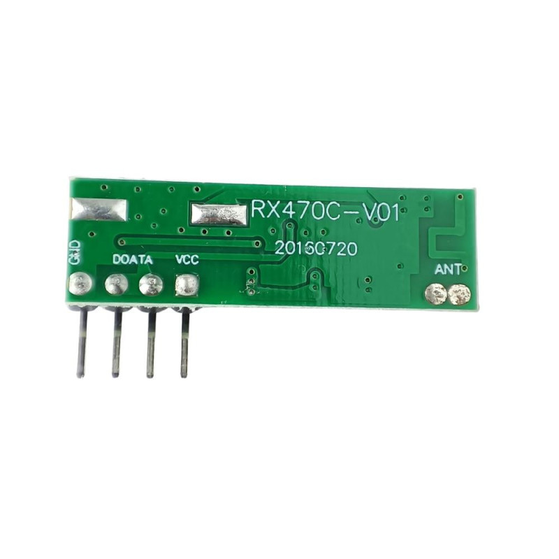 Rx470 Module MODULO RECEPTOR RF RX470-4 SUPERHETERODINO DE 433 MHZ