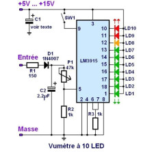 LM3915 DIY VUMETER