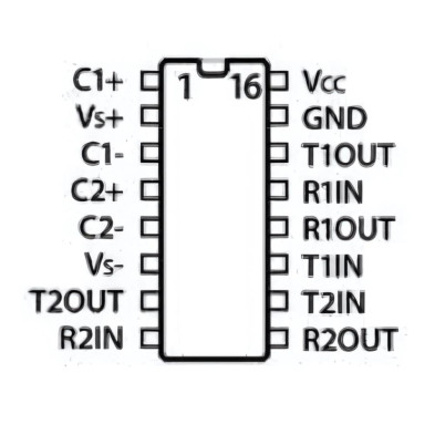 MAX232CPE