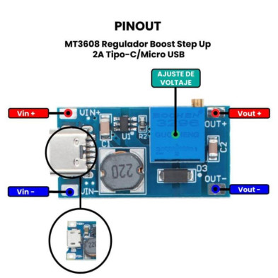 MT3608 TYPE-C USB