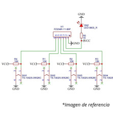 4-WAY KEY SWITCH MODULE