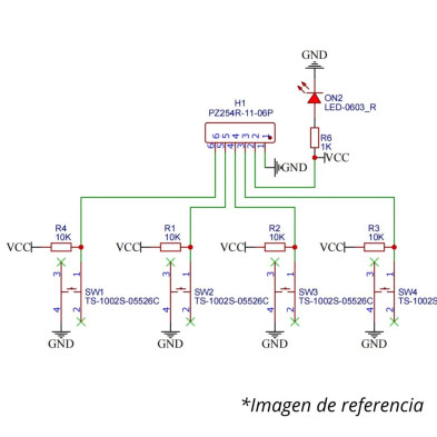 4-WAY KEY SWITCH MODULE