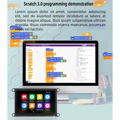 ESP32-S3 WIFI 4.3 IPS 