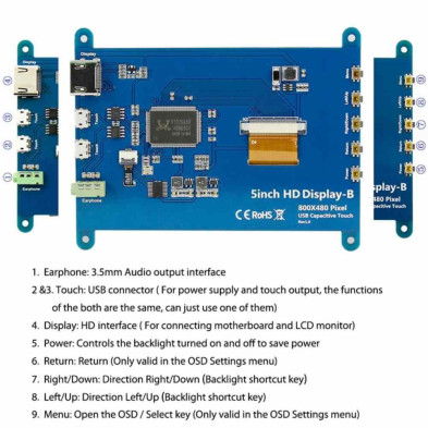 5INCH LCD DISPLAY-B