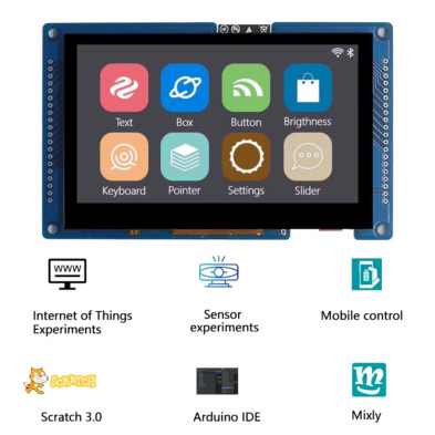 ESP32 S3 HMI 7" 800X480