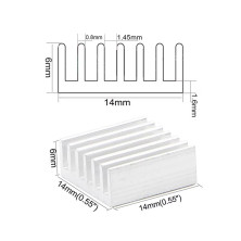 HEATSINK 14X14X6MM