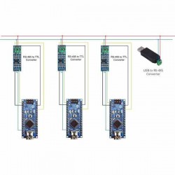 MÓDULO MAX485 CONVERSOR UART TTL – RS485