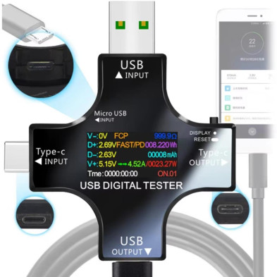 USB DIGITAL TESTER