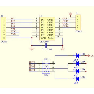 ULN2003 SMD DRIVER