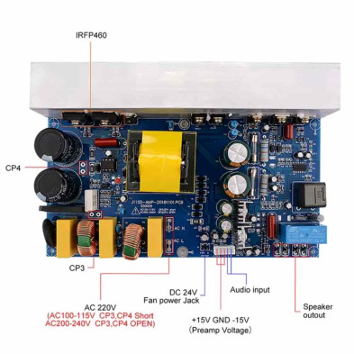 J115D-AMP 1000W