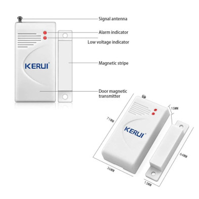 KERUI MAGNETIG 433 MHZ