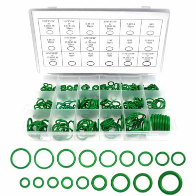 RUBBER ORING 530PCS GREEN