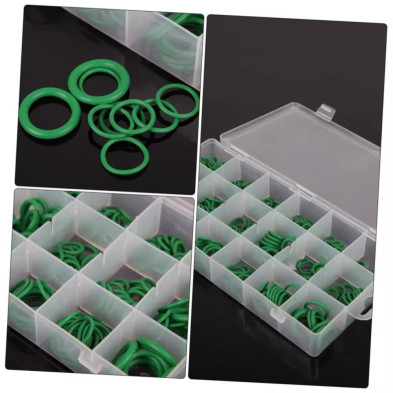 RUBBER ORING 530PCS GREEN