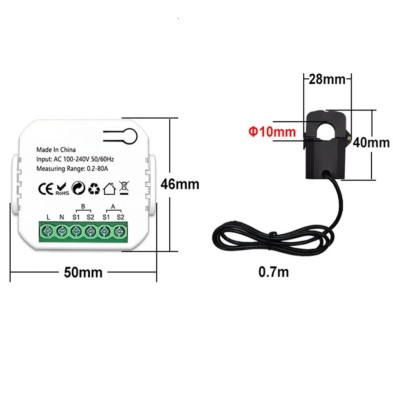 WIFI DUAL CHANNEL SMART METER