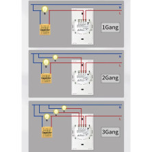 SMART SWITCH 3GANG WIFI