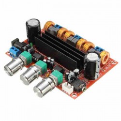 MÓDULO TPA3116D2 AMPLIFICADOR DE AUDIO ESTÉREO 50WX2 CON SUBWOOFER 100W