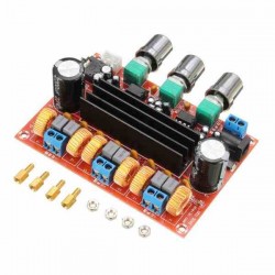 MÓDULO TPA3116D2 AMPLIFICADOR DE AUDIO ESTÉREO 50WX2 CON SUBWOOFER 100W