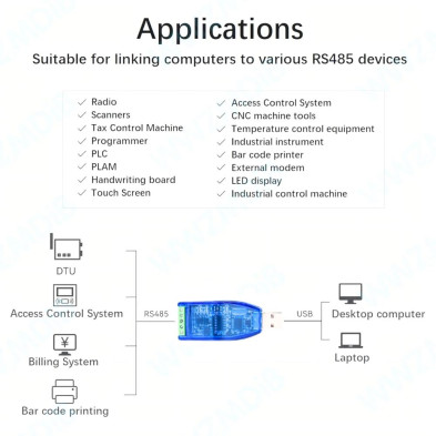 CONVERTIDOR USB RS485