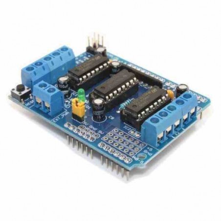 DRIVER SHIELD CON L293D PARA ARDUINO