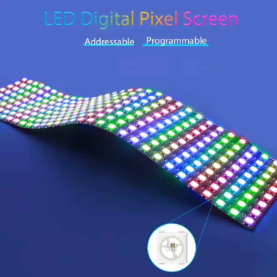 WS2812B 5050 RGB FLEX 8X32 