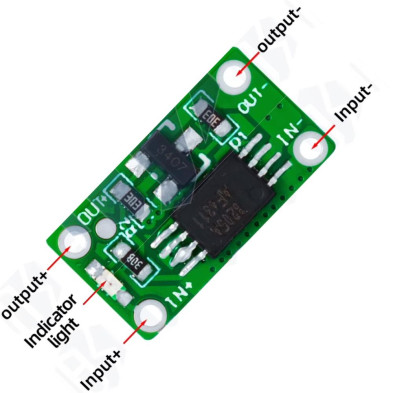 ANTI-REVERSE BATTERY PROTECTOR