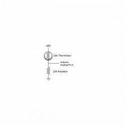 TERMISTOR NTC-MF52-103/3435 SENSOR DE TEMPERATURA 10K 1%