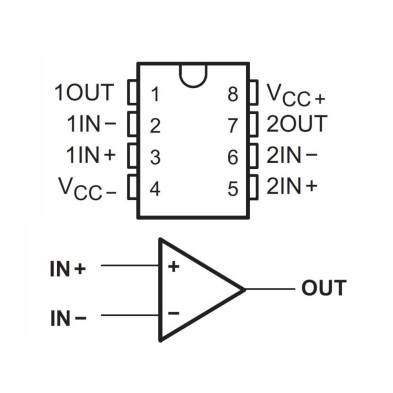 TL082 SMD SOP8