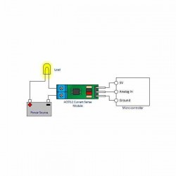 ACS712 SENSOR DE CORRIENTE 30A