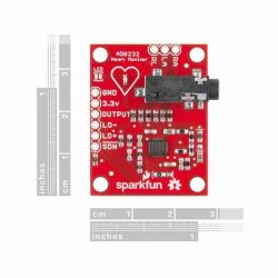 KIT MODULO AD8232 ECG, PARA ELECTROCARDIÓGRAFO O MONITOR MULTIPARAMETRO (BIOMEDICO)