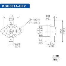 KSD301 210C15A