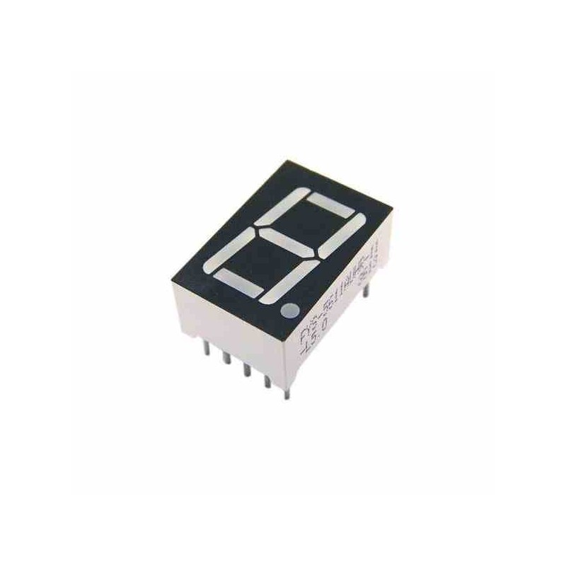 DISPLAY 7 SEGMENTOS ANODO COMUN