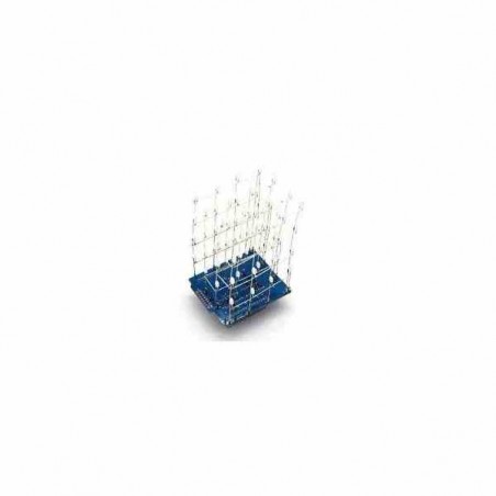 KIT CUBO LED 4X4X4 PARA ARDUINO UNO R3