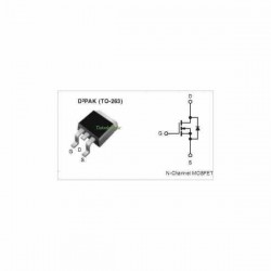 IRF740S TRANSISTOR MOSFET SMD CANAL N 400V/10A