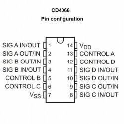 SWITCH BILATERAL CD4066