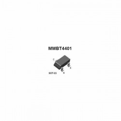MMBT4401 TRANSISTOR NPN 40V 600MA 300HFE
